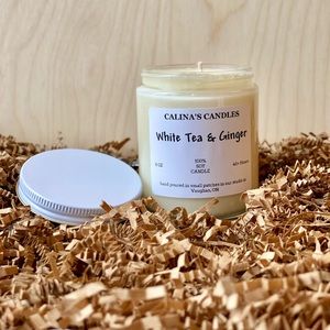 White Tea & Ginger | A warm cup of white tea with a strong shot of ginger